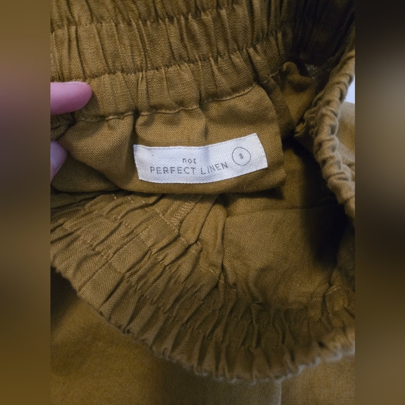 notPERFECTLINEN Genova Linen Pants - Picture 3 of 3